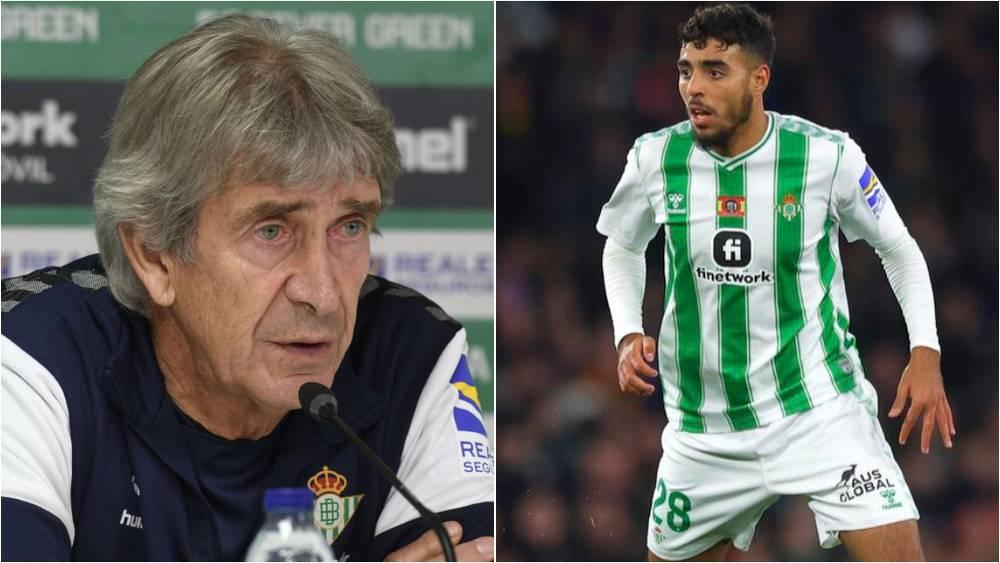 مدرب ريال بيتيس يؤكد رحيل شادي رياض: "سيخضع للفحوصات الطبية يوم الإثنين لذلك لن يتم استدعاؤه لمباراة ريال مدريد"