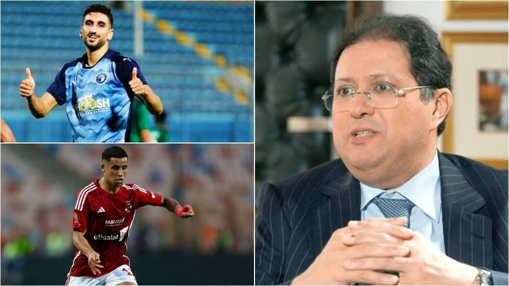 خاص/ آيت منا يفاوض الأهلي وبيراميدز من أجل عودة الكرتي وانتداب رضى سليم