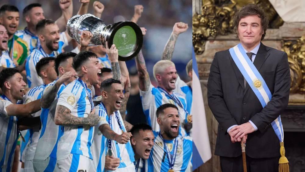 رئيس دولة الأرجنتين يدافع عن لاعبي منتخب بلاده: "المطالبة بتقديم اعتذار للأوروبيين المستعمرين يتعارض مع أيديولوجيتي"