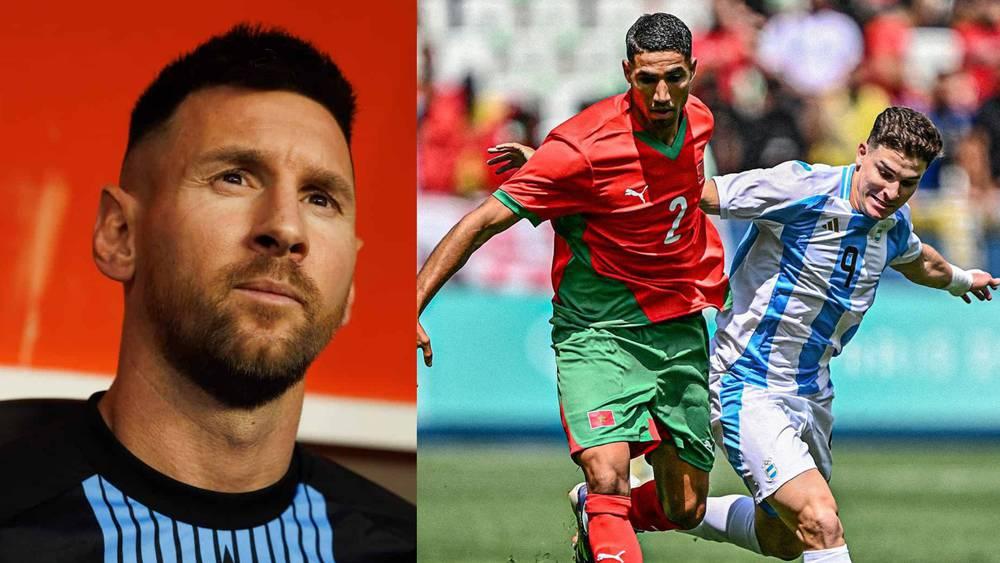 "شيء غير عادي".. تعليق ميسي بعد فوز المغرب على منتخب بلاده (2-1) في الأولمبياد