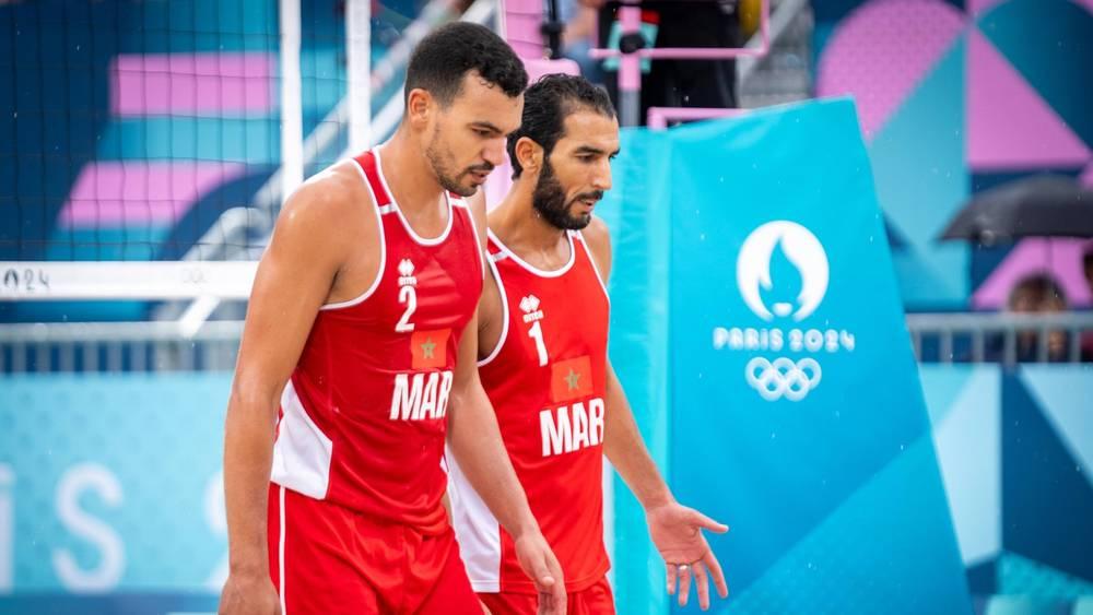 المنتخب المغربي للكرة الطائرة الشاطئية يودع الأولمبياد بهزيمة ثالثة