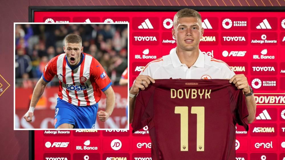 دوفبيك بعد انتقاله إلى روما: "جيرونا فريق صغير في إسبانيا"