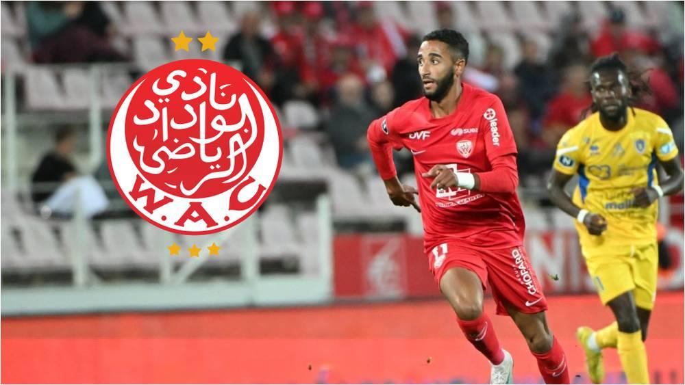 وليد ناسي يوقع في كشوفات الوداد عقدا يمتد لموسمين قادما من ديجون الفرنسي