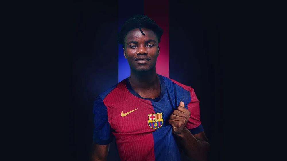 رسميا/ برشلونة يضم "أودورو" (18 سنة) من نادي أكرا لاينز الغاني الذي تأسس عام 2015