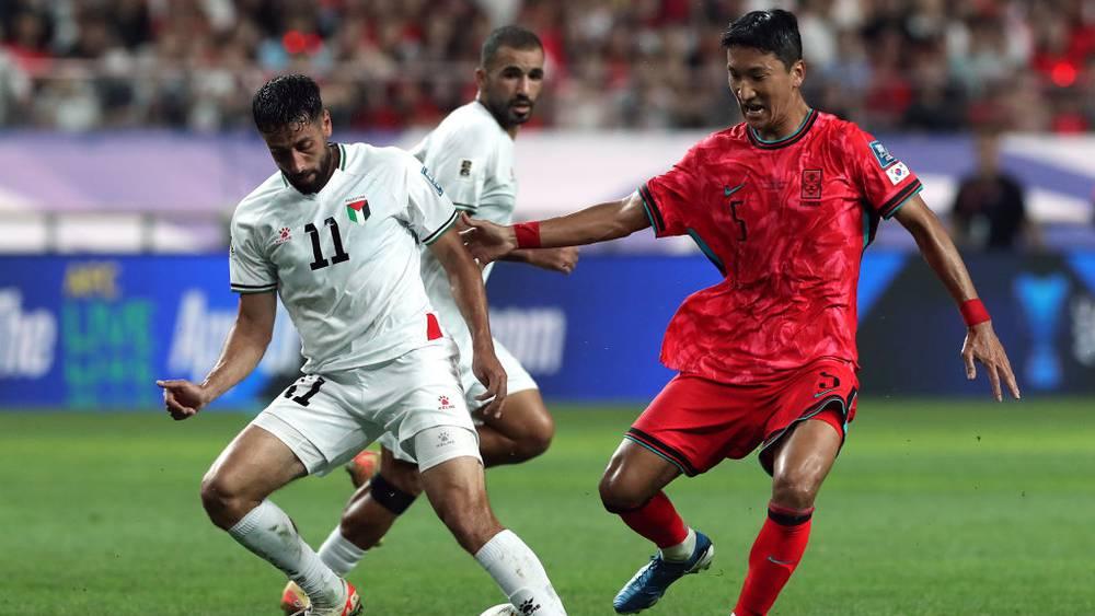فلسطين تفرض التعادل (0-0) على كوريا الجنوبية على أرضها في تصفيات كأس العالم