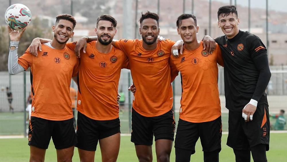 نهضة بركان يواصل تداريبه استعدادا لمواجهة دادجي البنيني في كأس الكونفدرالية