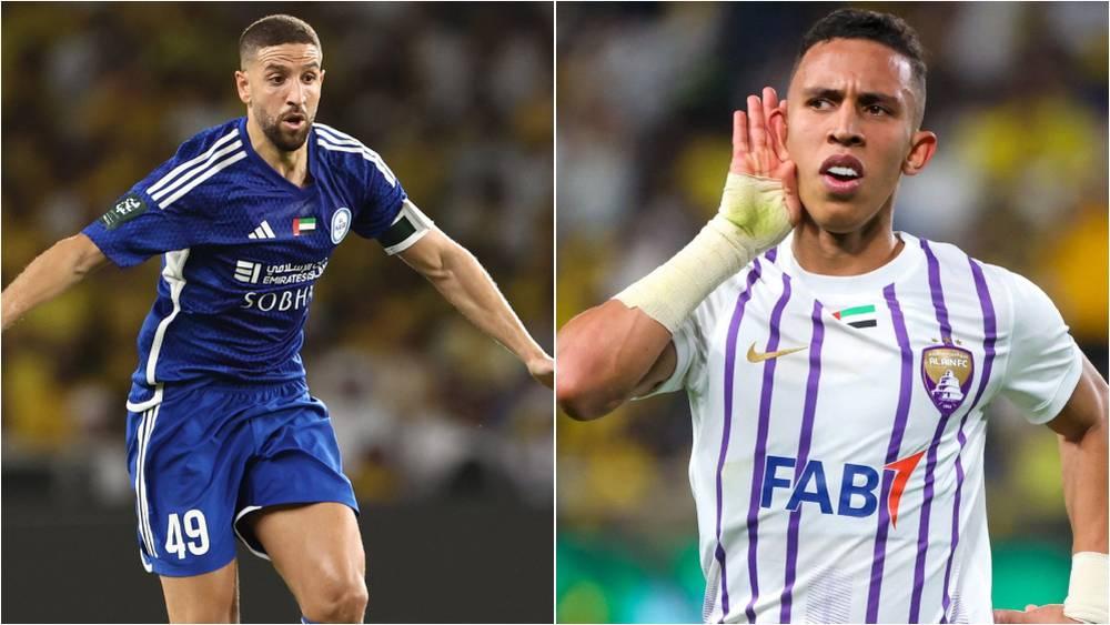 رحيمي وتاعرابت حاضران في قائمة المرشحين لجائزة أفضل لاعب لشهر غشت الماضي في الدوري الإماراتي