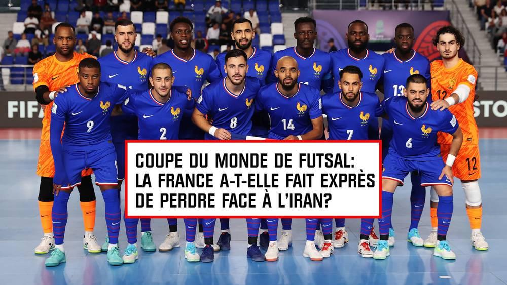 شبكة "RMC": "هل تعمدت فرنسا الهزيمة ضد إيران لتفادي مواجهة المغرب والبرازيل وإسبانيا في مونديال الفوتسال؟"