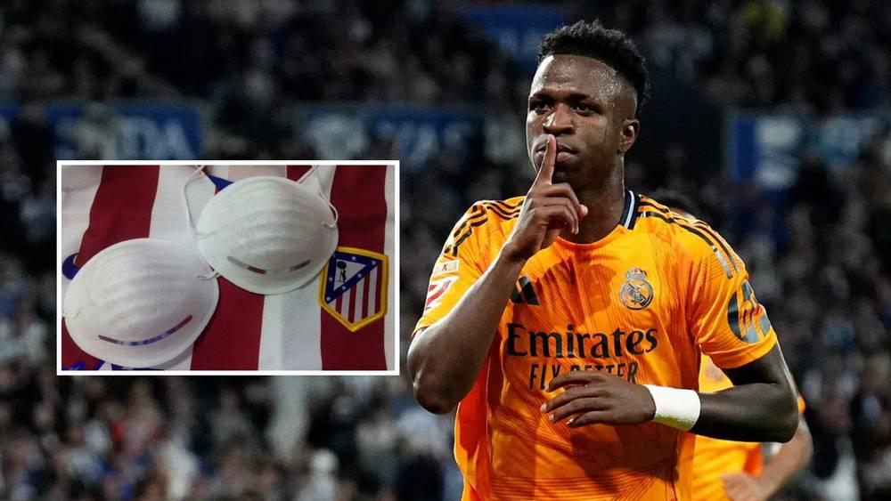 "الإعتقال الفوري" للمحرِّضين على حملة الكمامات "العنصرية" ضد فينيسيوس من طرف جماهير أتلتيكو مدريد!