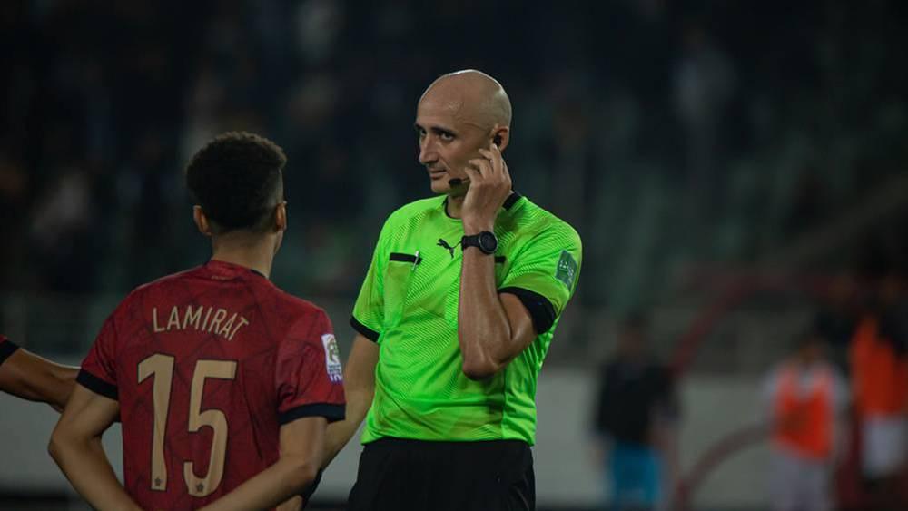 البطولة الاحترافية/ الحكم كريم صبري يقود مباراة الجيش الملكي ونهضة بركان