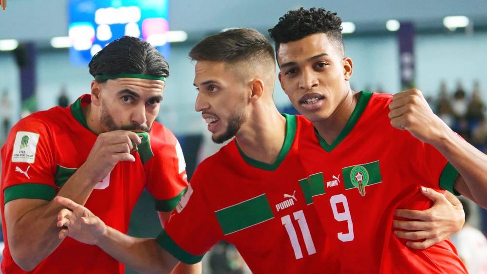 المنتخب المغربي لـ"الفوتسال" يواجه البرازيل وعينه على العبور إلى نصف نهائي المونديال لأول مرة في تاريخه