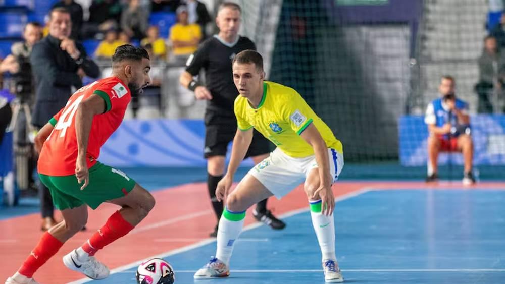 مارسيل (هدّاف منتخب البرازيل لـ"الفوتسال"): "كنا نعلم أن مواجهة المغرب ستكون صعبة.. لقد تجنبنا امتلاك الكرة وكان يجب أن نركز على الدفاع"