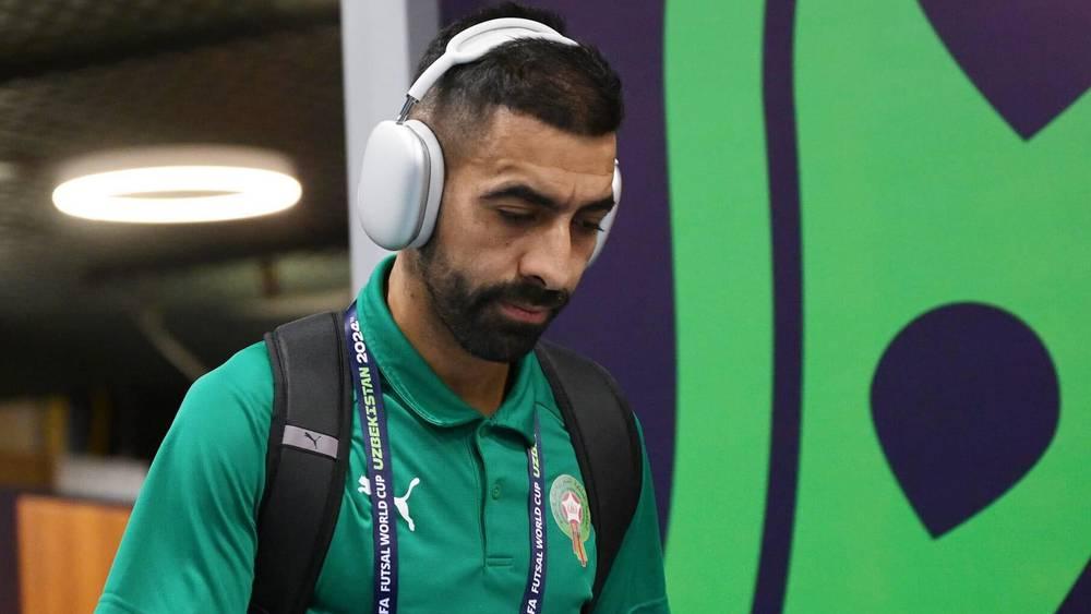 المسرار: "للأسف انتهى مشوارنا في مونديال الفوتسال ونعتذر للجماهير المغربية"