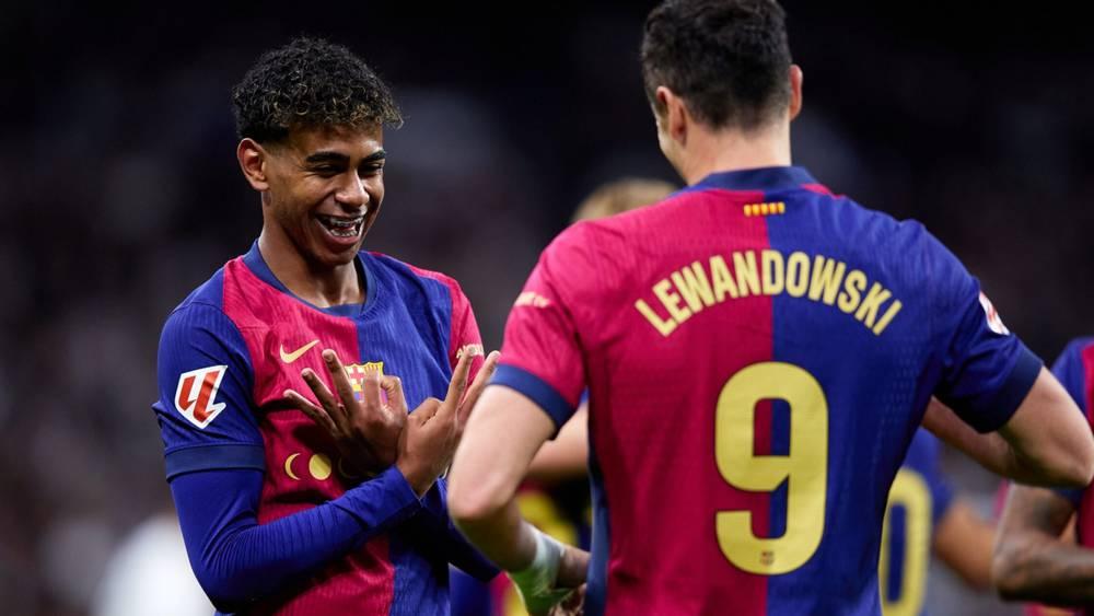 لامين يامال مازحاً بعد هدفه في شباك ريال مدريد: "أخبروني أنهم لا يعرفون أنني ألعب أيضا برجلي اليمنى"