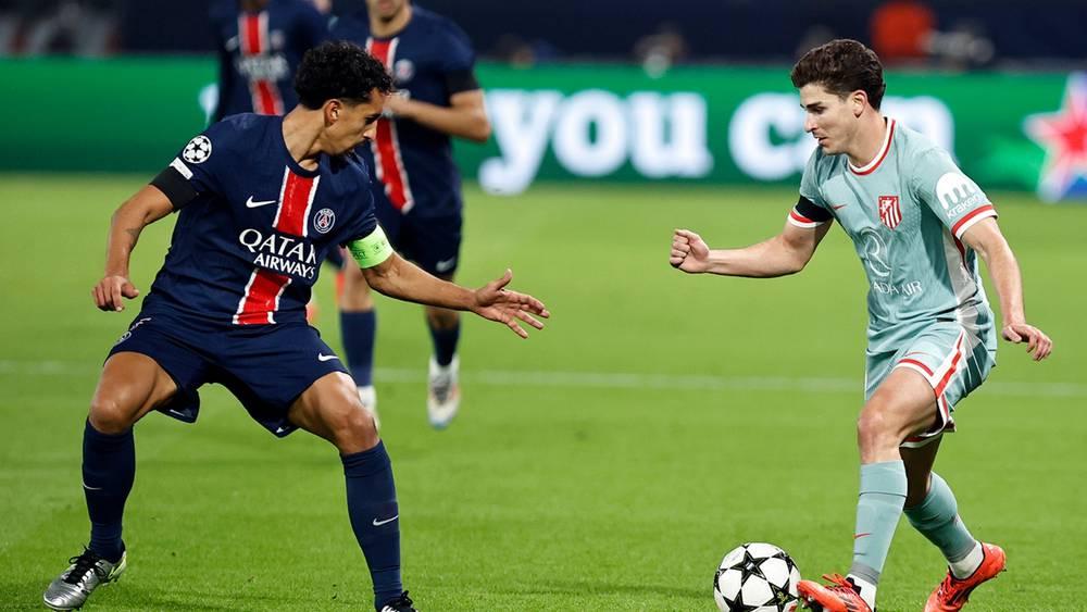 دوري الأبطال/ باريس سان جيرمان ينهزم أمام أتلتيكو مدريد (1-2) وأتلانتا يفوز على شتوتغارت (0-2)