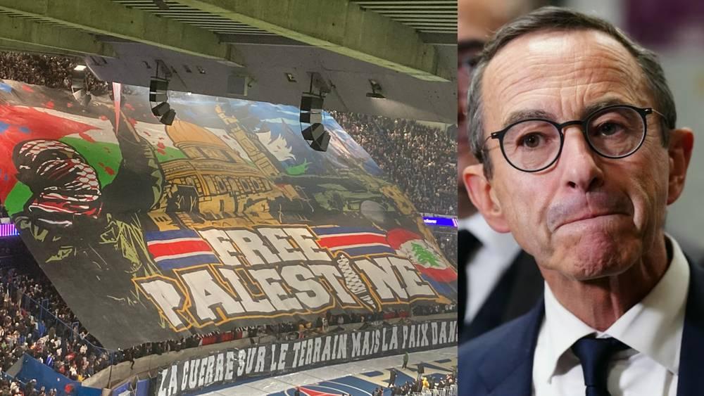 وزير الداخلية الفرنسي: "لا مكان لتيفو جماهير باريس سان جيرمان في الملعب.. إنه غير مقبول!"