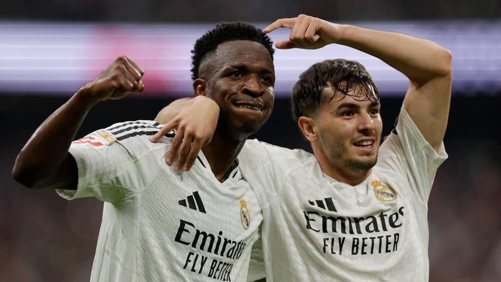 براهيم دياز: "كان بإمكاني التسديد لكنني فضلت التمرير لفينيسيوس ليأخذ كرة الهاتريك"