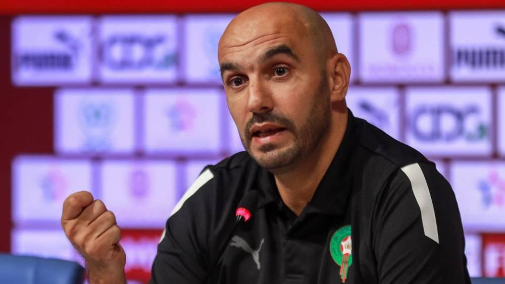 الركراكي: "السكتيوي يركز على لاعبي البطولة لأنهم هم الذين بإمكانهم لعب 'الشان'"