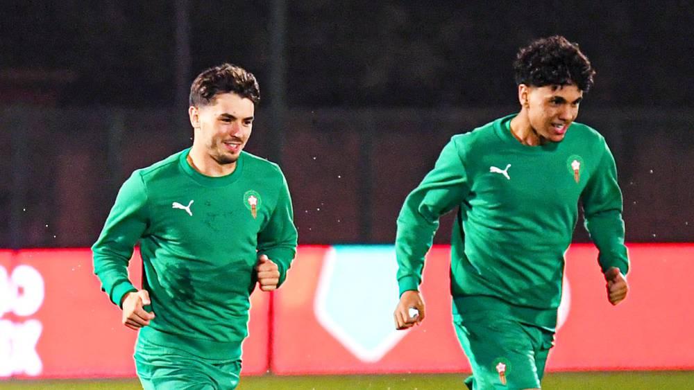 المنتخب المغربي يُجري ثاني حصصه التدريبية بمركب محمد السادس قبل السفر إلى الغابون