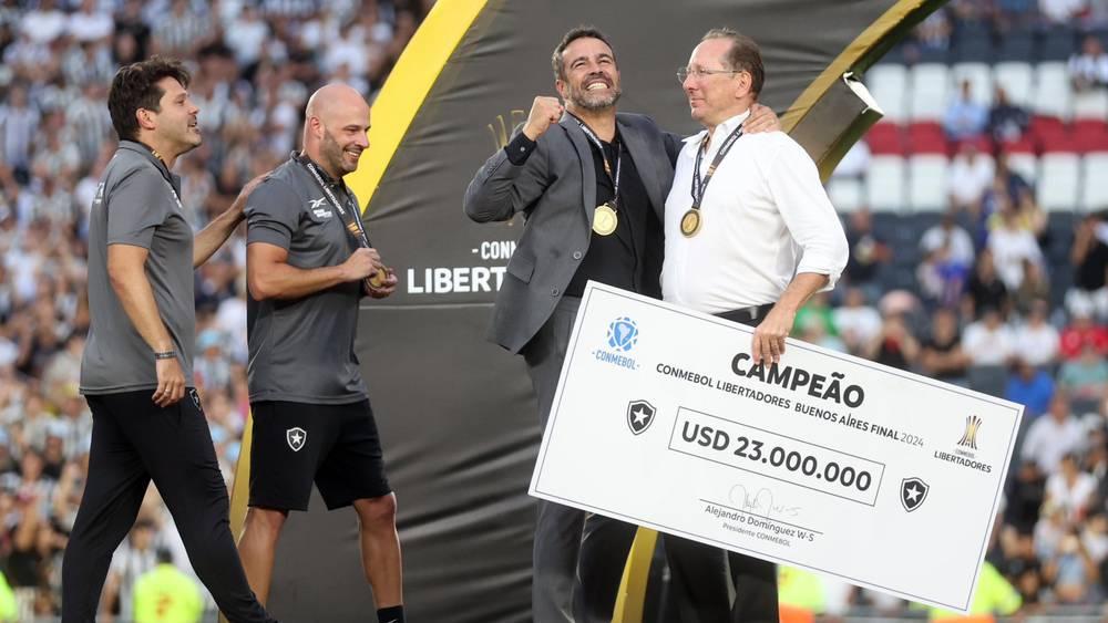 بوتافوغو يحصل على 23 مليون دولار بعد فوزه بنهائي كوبا ليبرتادوريس "النهائي الأغلى" في العالم