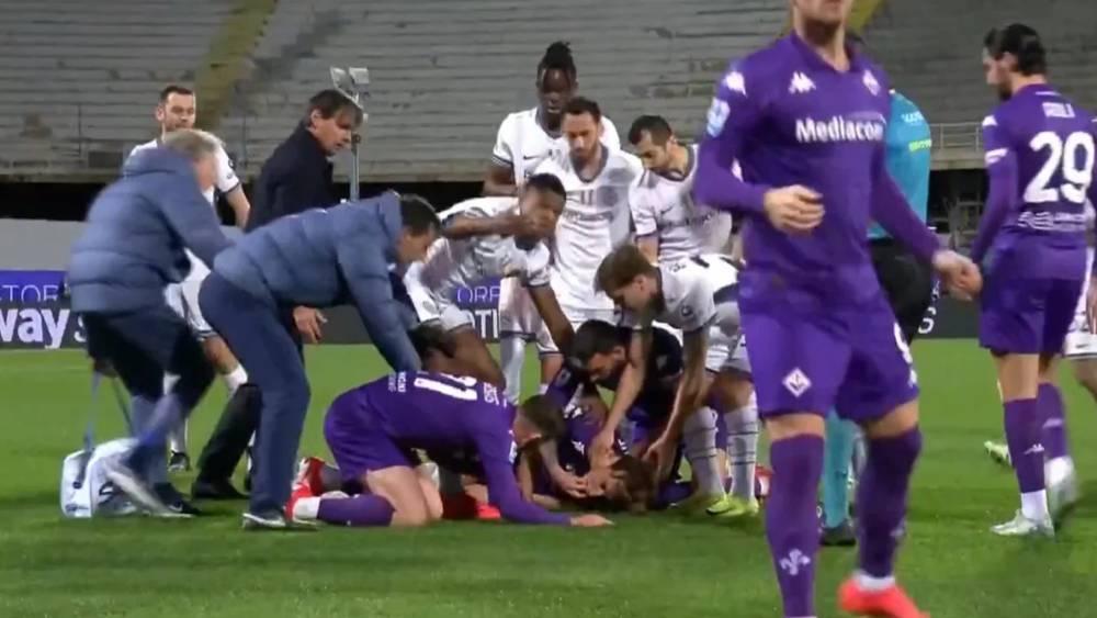 مشهد السقوط "المرعب" للاعب فيورونتينا إدواردو بوفي يعيد إلى الأذهان وفاة دافيدي أستوري القائد السابق للفريق