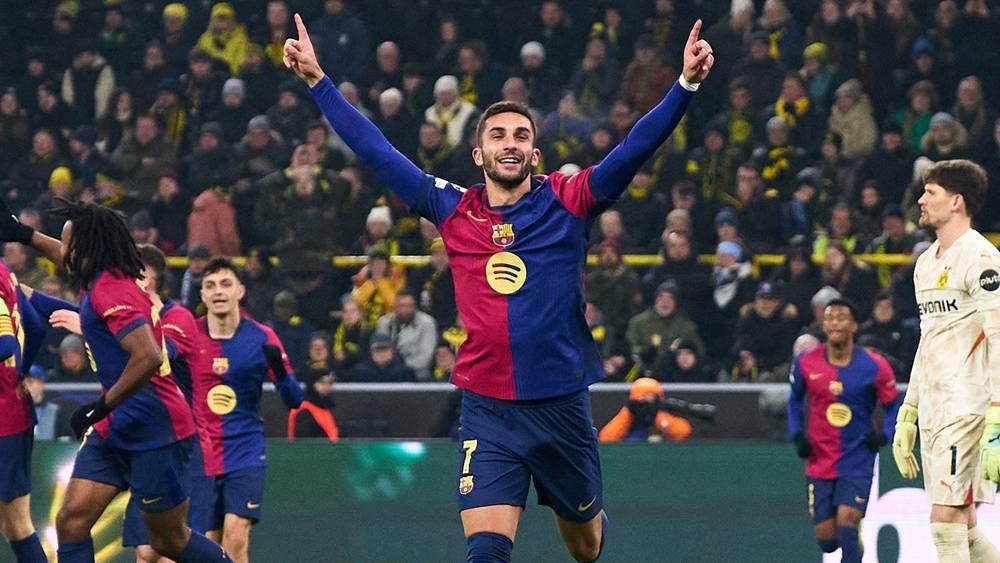 دوري الأبطال/ برشلونة يصعد لوصافة الترتيب بعد تغلبه على مضيفه دورتموند (2-3)