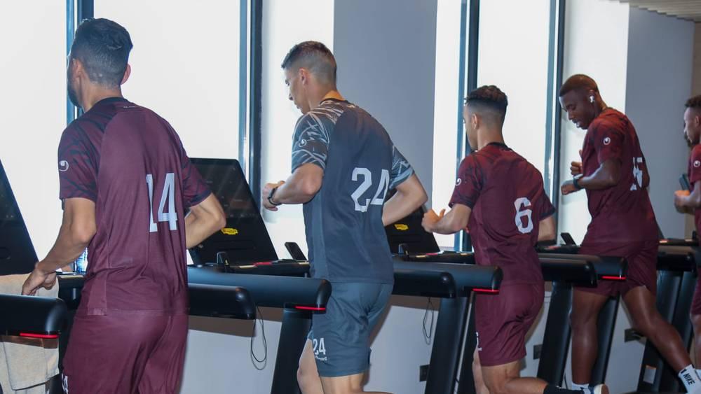 الجيش الملكي يخوض حصة خفيفة لإزالة العياء بكينشاسا قبل العودة إلى المغرب غدا الإثنين