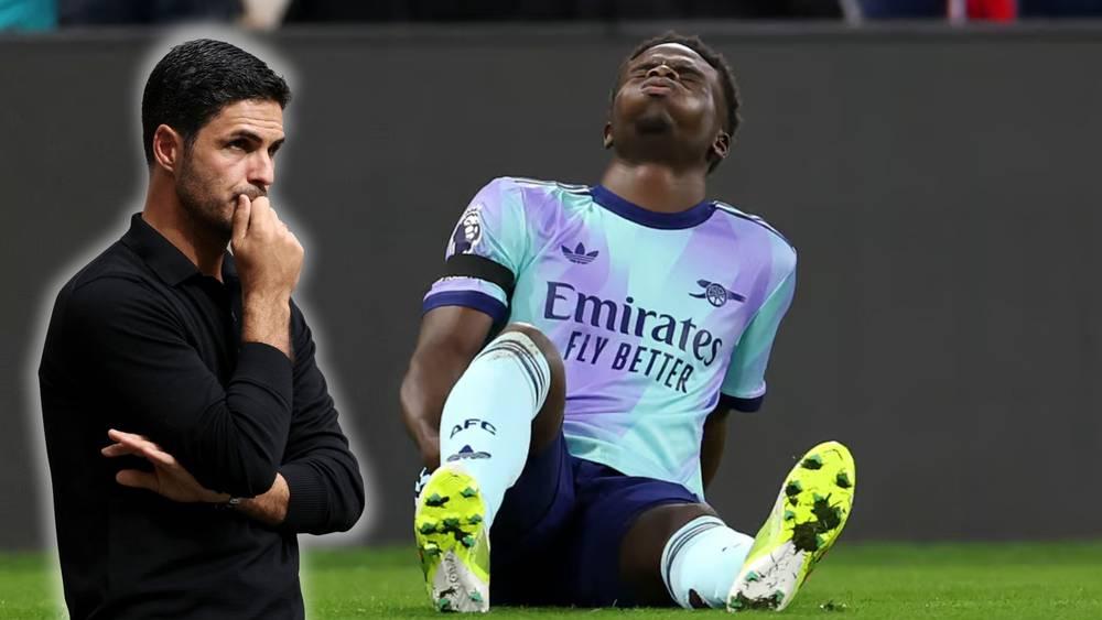 ضربة موجعة لأرسنال بعد تأكد "غياب ساكا لعدة أسابيع عن الملاعب"