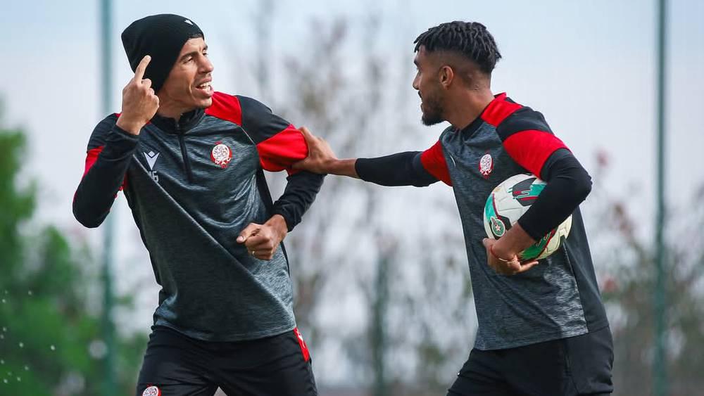 الوداد يختتم تحضيراته لمواجهة المغرب الفاسي