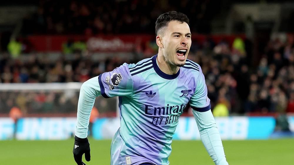 أرسنال يبدأ سنة 2025 بفوز على برينتفورد ويواصل ملاحقة ليفربول