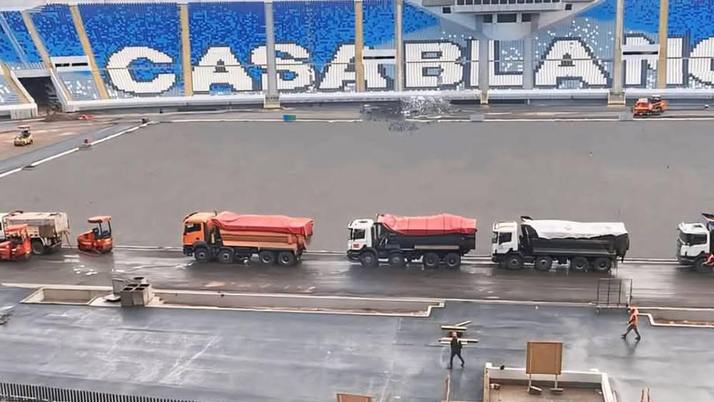 الغموض يلف موعد إعادة افتتاح ملعب محمد الخامس