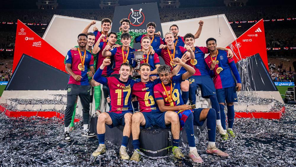 برشلونة يحصل على 9 ملايين يورو بعد تتويجه بالسوبر الإسباني