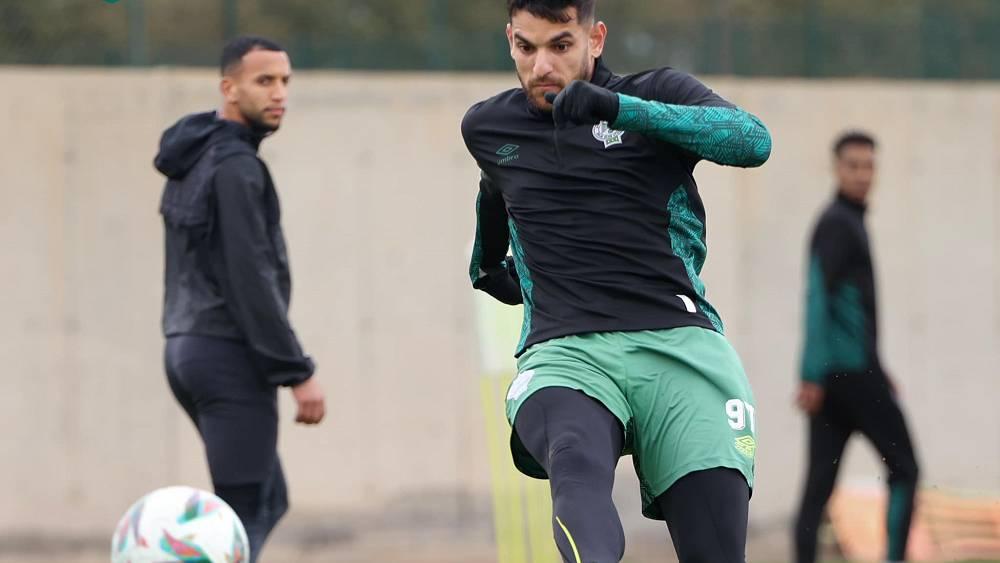 الرجاء يختتم تحضيراته لملاقاة مانييما بإجراء آخر حصة تدريبية بأكاديمية النادي