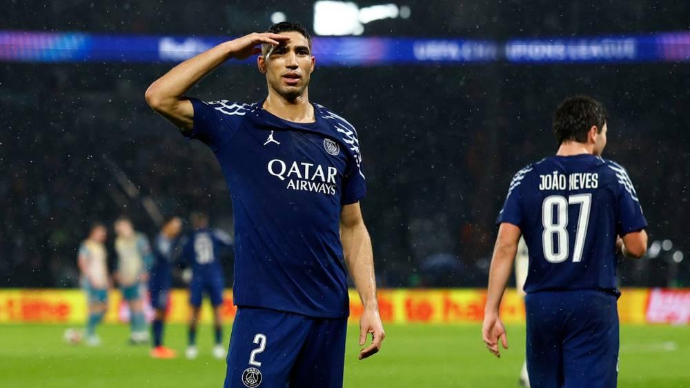 حكيمي: "بعد هدفنا الأول قلنا أنه بإمكاننا القيام بالريمونتادا"