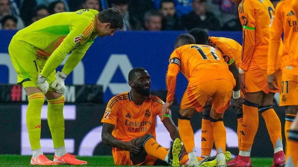 الإصابة تُبعد روديغير عن ريال مدريد ضد أتلتيكو ومانشستر سيتي!