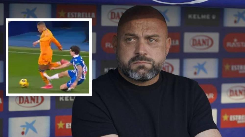 مدرب إسبانيول: "روميرو لم يلمس مبابي وما يجب التركيز عليه هو أن إسبانيول حقق الفوز"