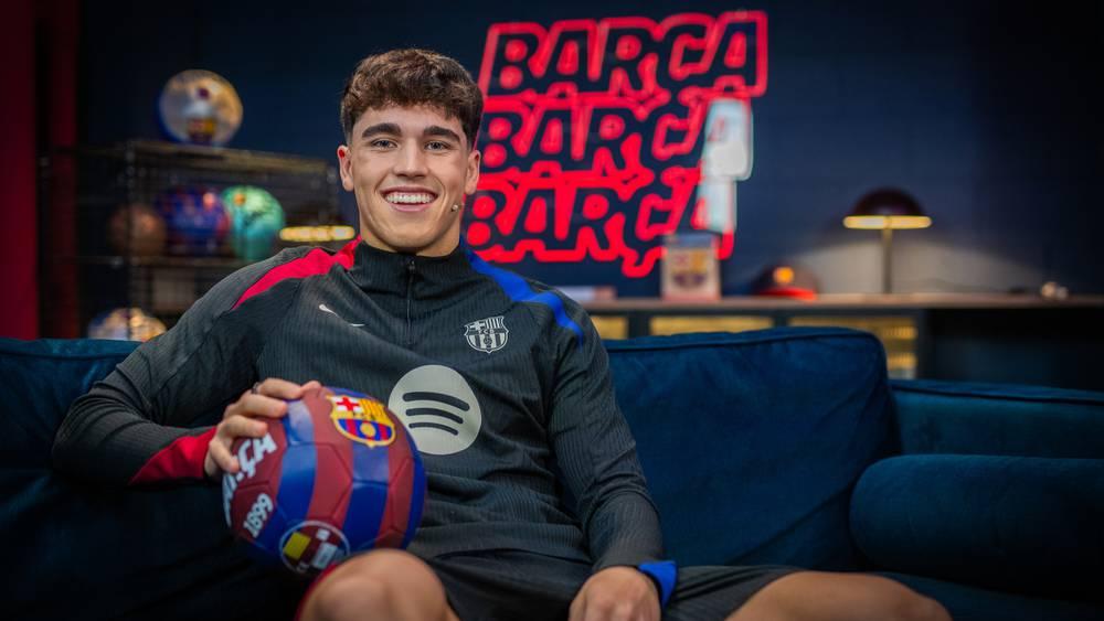 رسميا/ برشلونة يعلن تجديد عقد باو كوبارسي (18 سنة) لغاية 2029