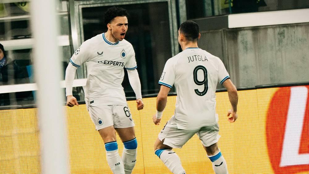 الطالبي يُحرز ثنائية في تأهل كلوب بروج إلى ثمن نهائي دوري الأبطال بتجديد الفوز على أتالانتا (1-3)