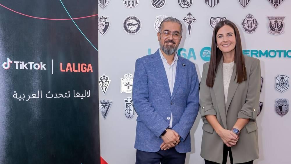 "لاليغا" تطلق الحساب العربي على منصة "تيك توك"