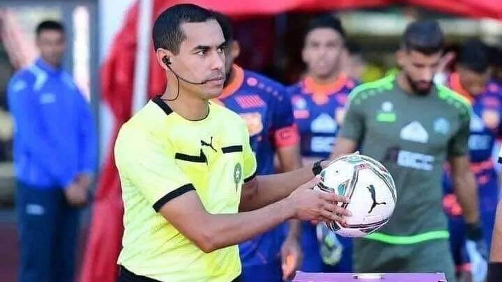 تعيين محمد الحويضري حكما لمباراة الوداد الرياضي ضد النادي المكناسي