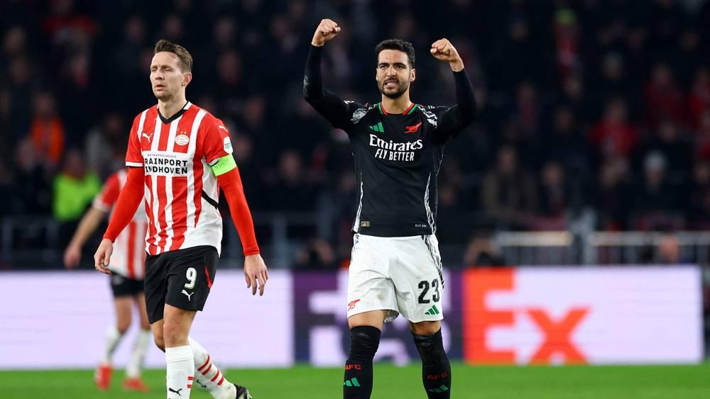 مهاجم أرسنال ميرينو يثق في قدرة فريقه على إحراز دوري أبطال أوروبا هذا الموسم