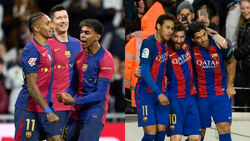 ثلاثي برشلونة يهدد رقم "MSN" في دوري أبطال أوروبا