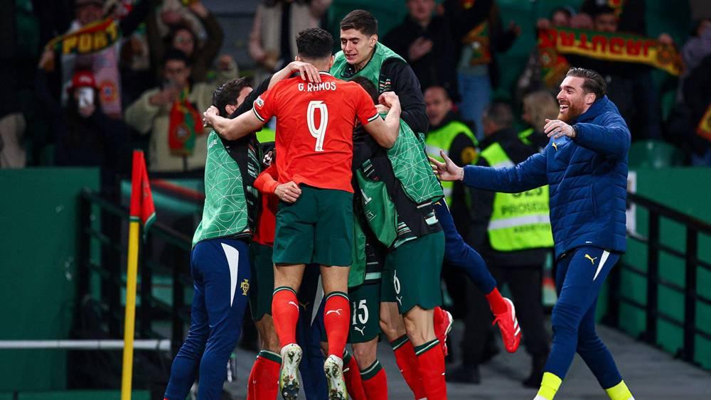 دوري الأمم الأوروبية/ البرتغال تتجاوز الدنمارك في الأشواط الإضافية (5-2) وتبلغ نصف النهائي