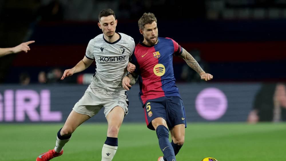 أوساسونا "يطعن" في مشاركة إنيغو وبرشلونة استفسر وضعية اللاعب قبل إشراكه