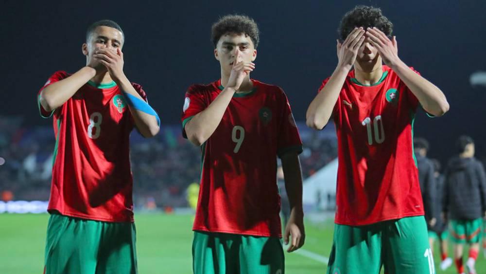 كان تحت 17 سنة/ المنتخب المغربي يدشن مساره بانتصار عريض على أوغندا (5-0) في افتتاح المسابقة