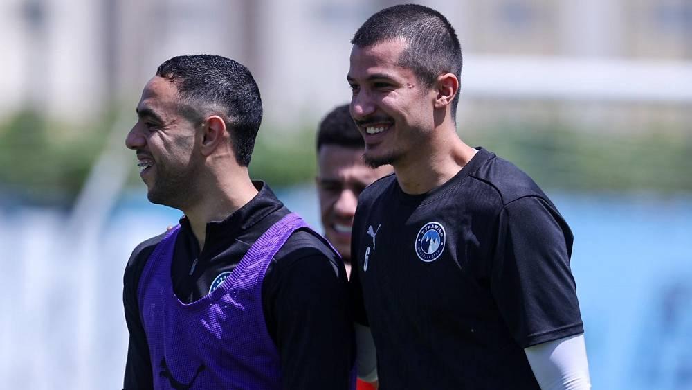 بيراميدز يخوض حصة تدريبية صباحية قبل السفر إلى المغرب تمهيدا لمواجهة الجيش الملكي