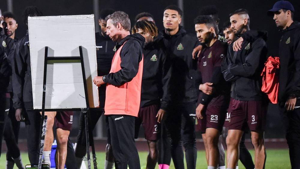 الجيش الملكي يجري حصة تدريبية جديدة تأهبا لمباراة الإياب أمام بيراميدز المصري