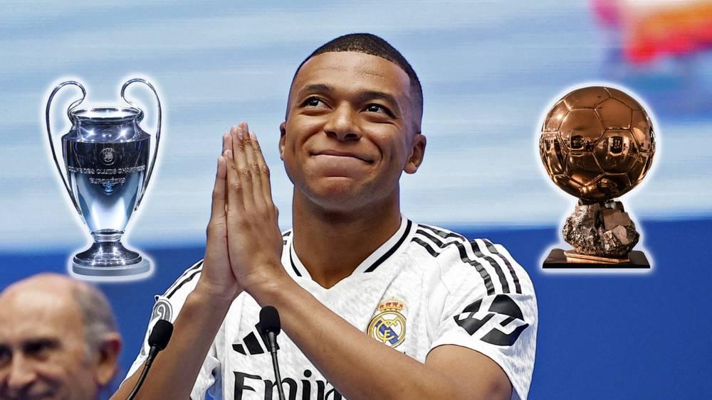 مبابي: "أُفضل الفوز بدوري أبطال أوروبا مع أكبر نادٍ في العالم على أن أحصل على الكرة الذهبية"