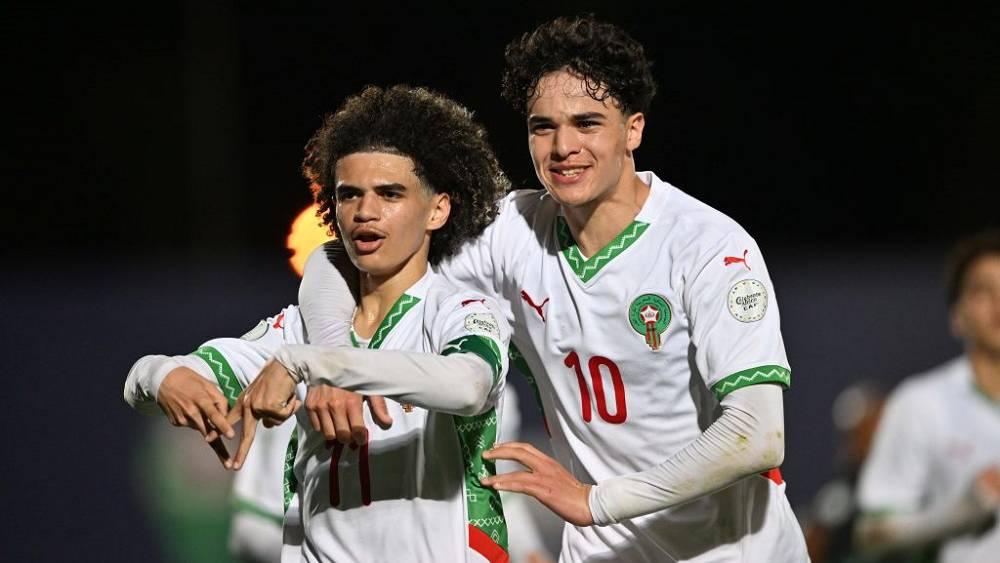 المنتخب المغربي ينهي دور مجموعات كأس أفريقيا تحت 17 سنة بأقوى دفاع مناصفة مع السنغال وثاني أقوى هجوم