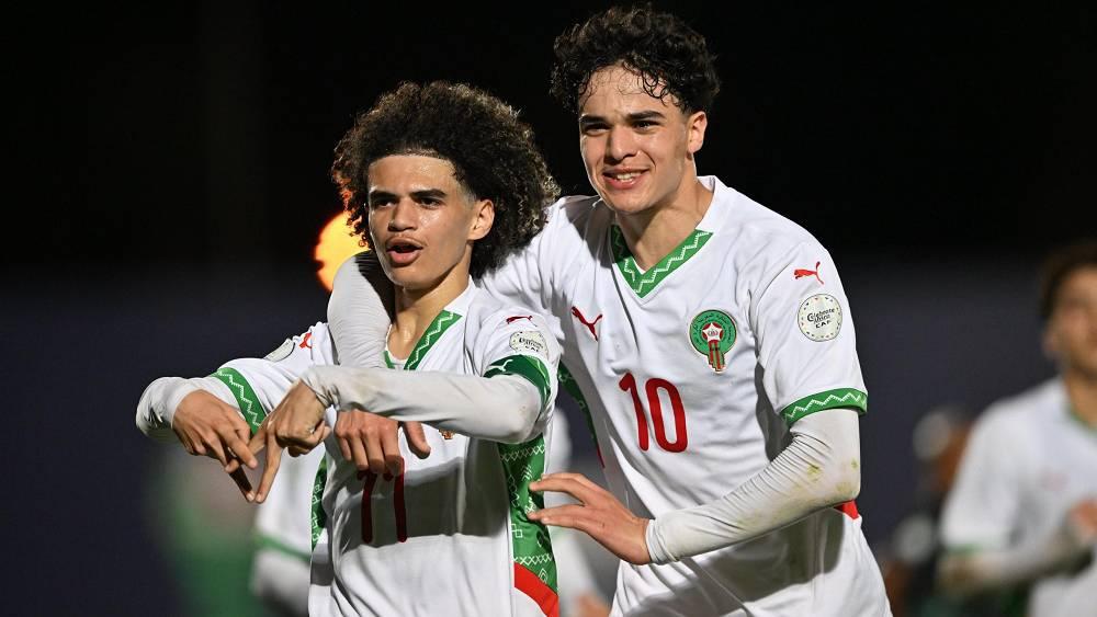 4 لاعبين مغاربة يسجلون حضورهم في التشكيلة المثالية لدور مجموعات كأس أمم أفريقيا تحت 17 سنة